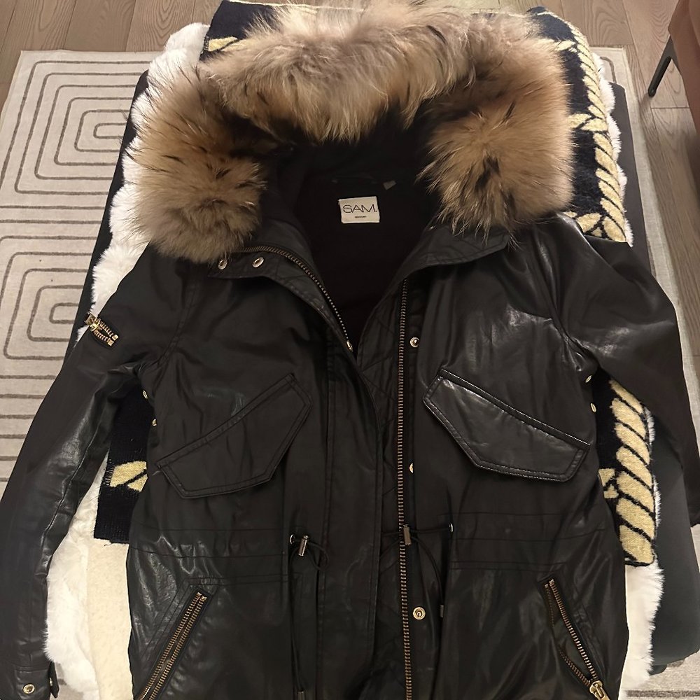 Sam Fur Utility Jacket